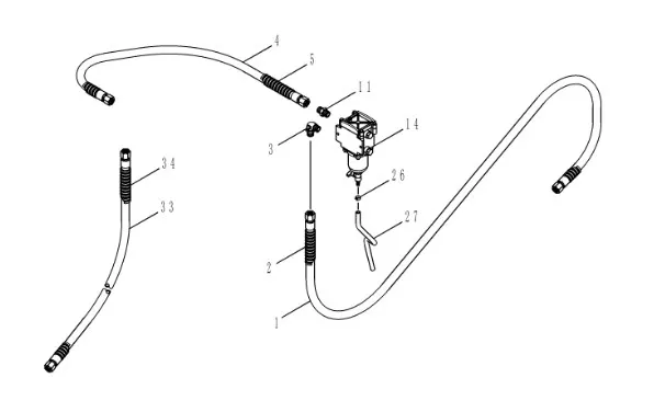 87442590 - шланг